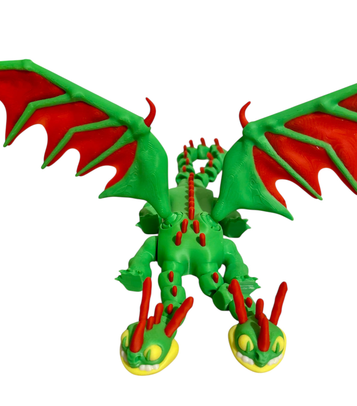 3D printed 13-1/2" Barf and Belch Dragon