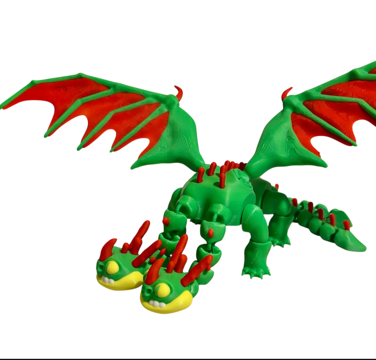 3D printed 13-1/2" Barf and Belch Dragon