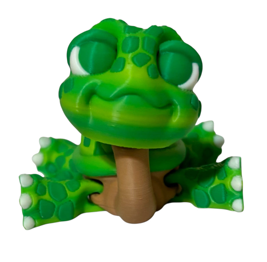 3D printed 2-1/2" Tortoise