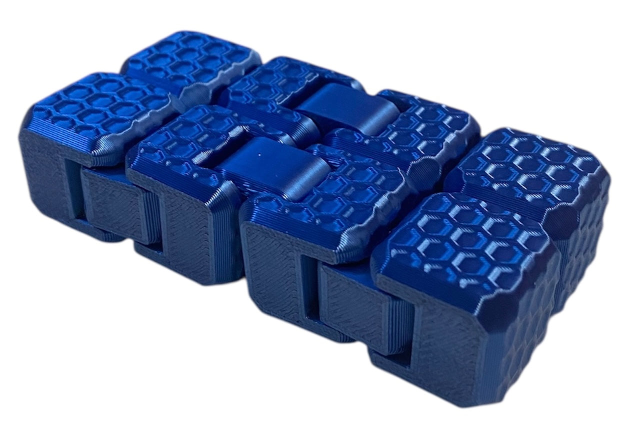 Fidget Cube - Blue Silk