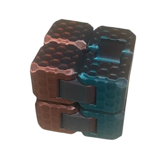 Fidget Cube - Blue, Green, Coral