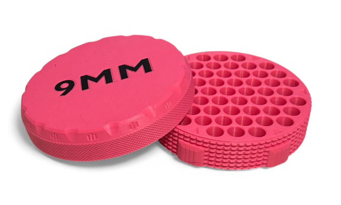 9mm Ammo Box - Hot Pink