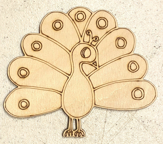 Ready to Paint Shape - 1/8" Birch - Turkey - S318