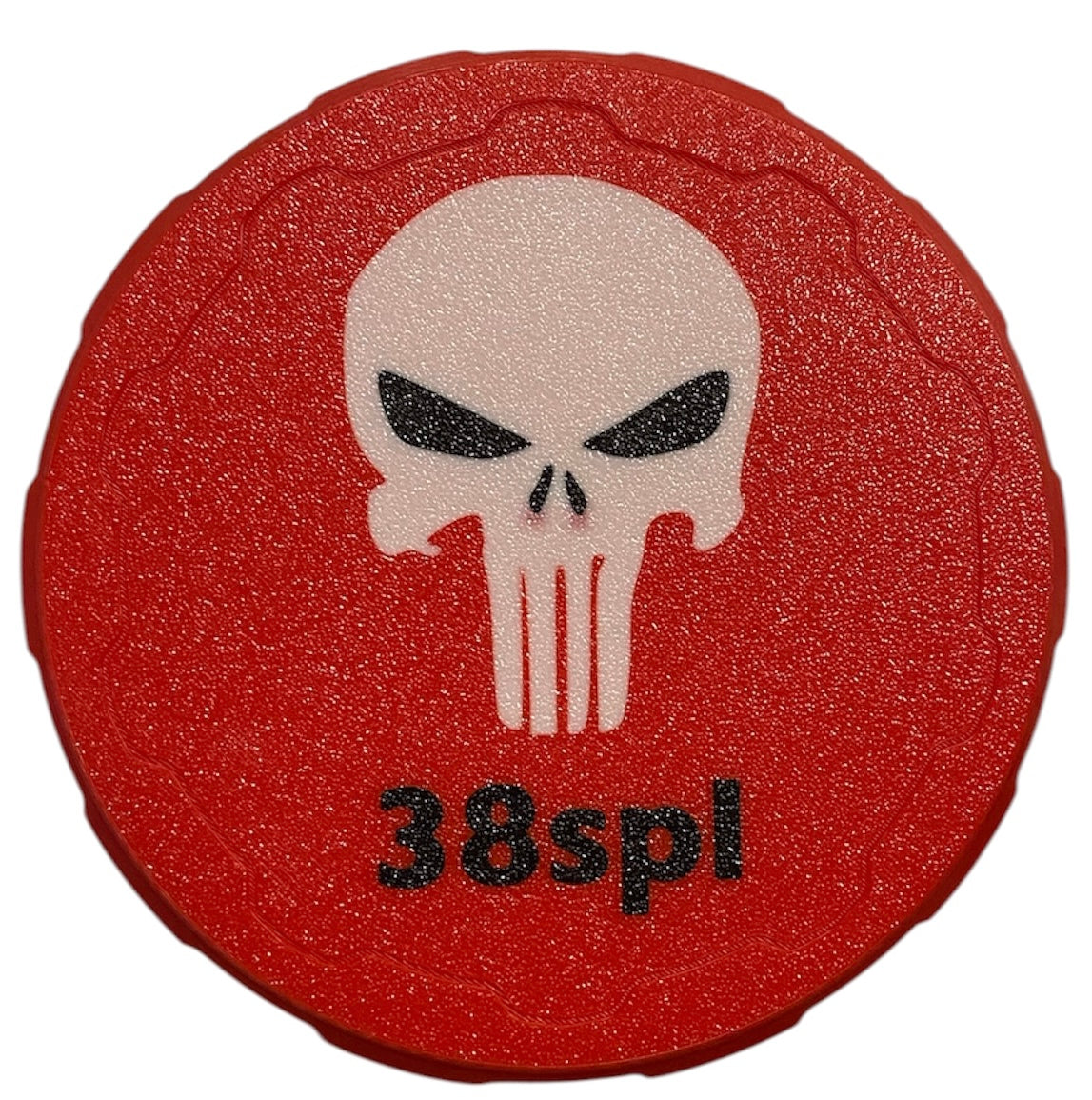38SPL 4-1/4" Ammo Can Punisher Lid - RED