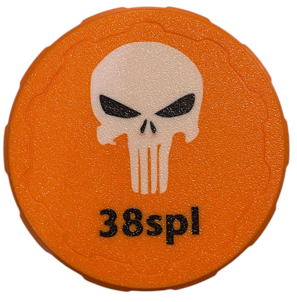 38SPL 4-1/4" Ammo Can Punisher Lid - ORANGE