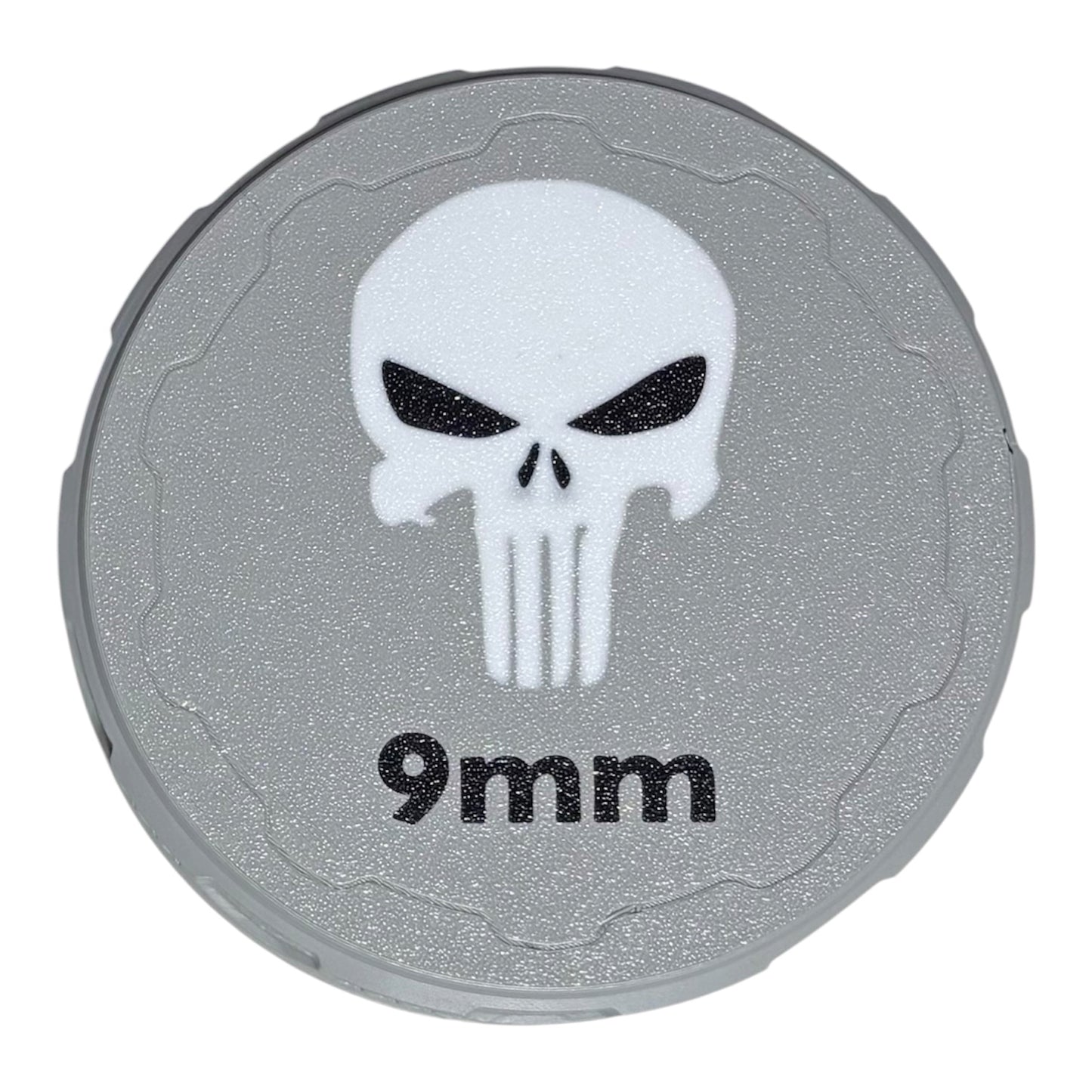 9mm 4-1/4" Ammo Can II - Punisher Lid - GRAY