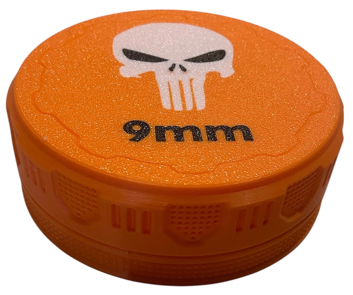 9mm 4-1/4" Ammo Can II - Punisher Lid - Orange