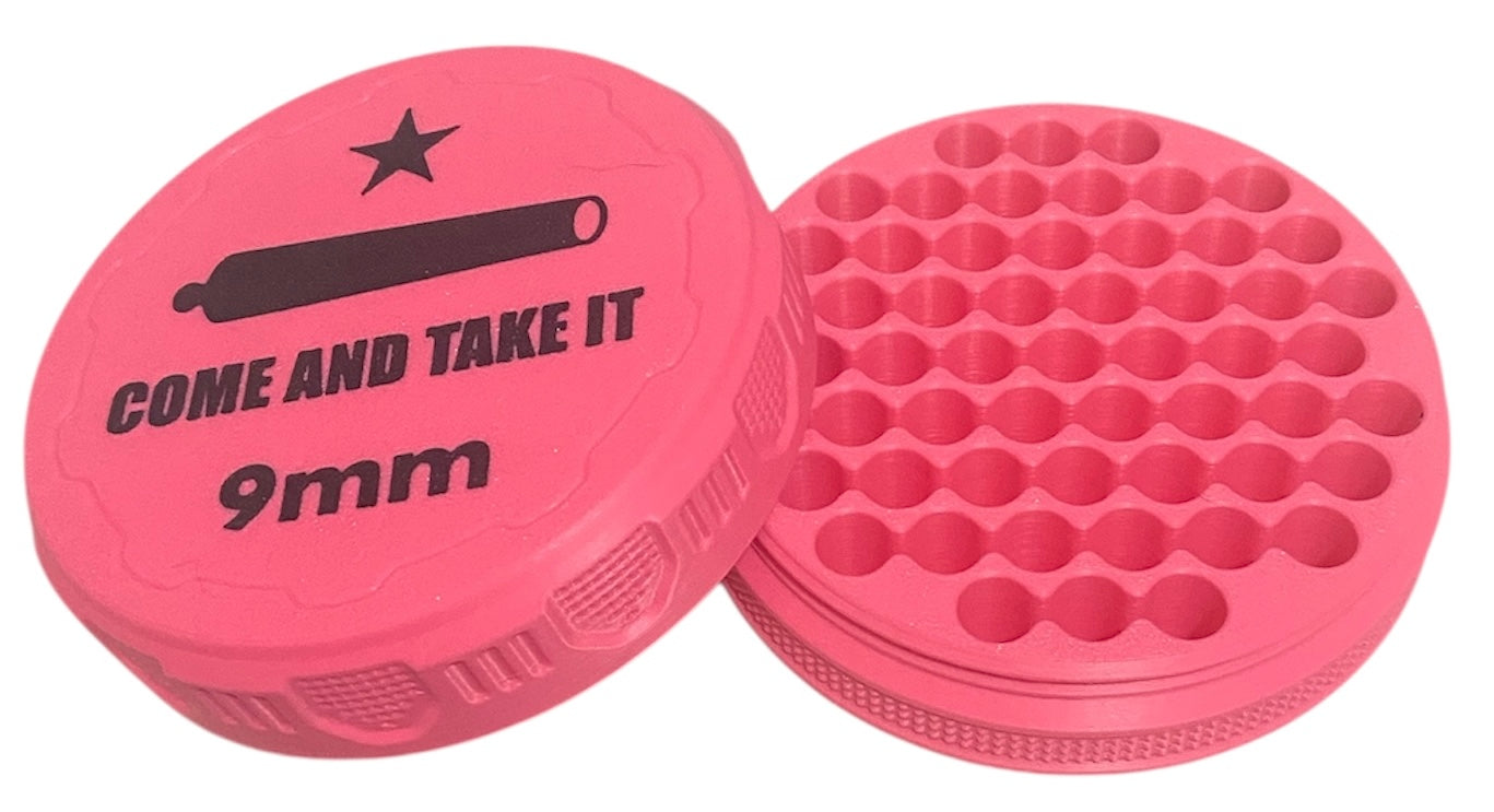 9mm 4-1/4" Ammo Can II - Come and Take It Lid - Pink