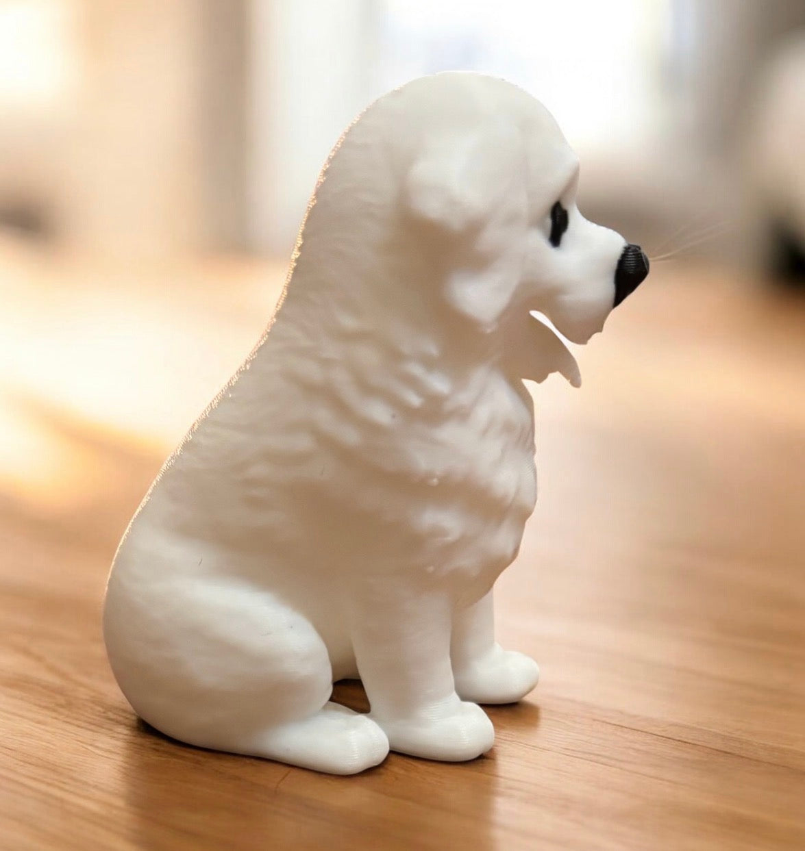 Great Pyranees Mini-White