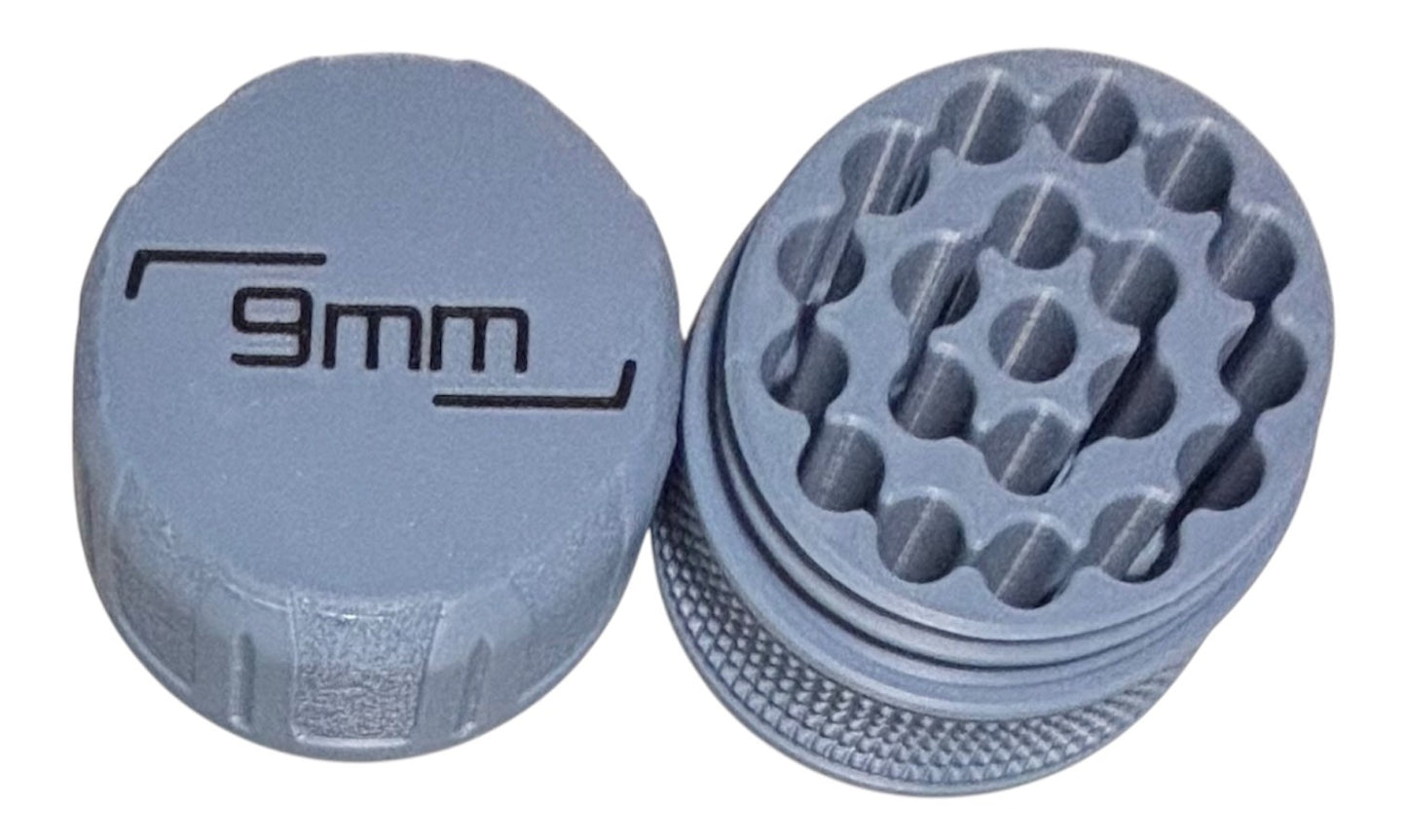 9mm Pocket Ammo Box - Blue/Grey