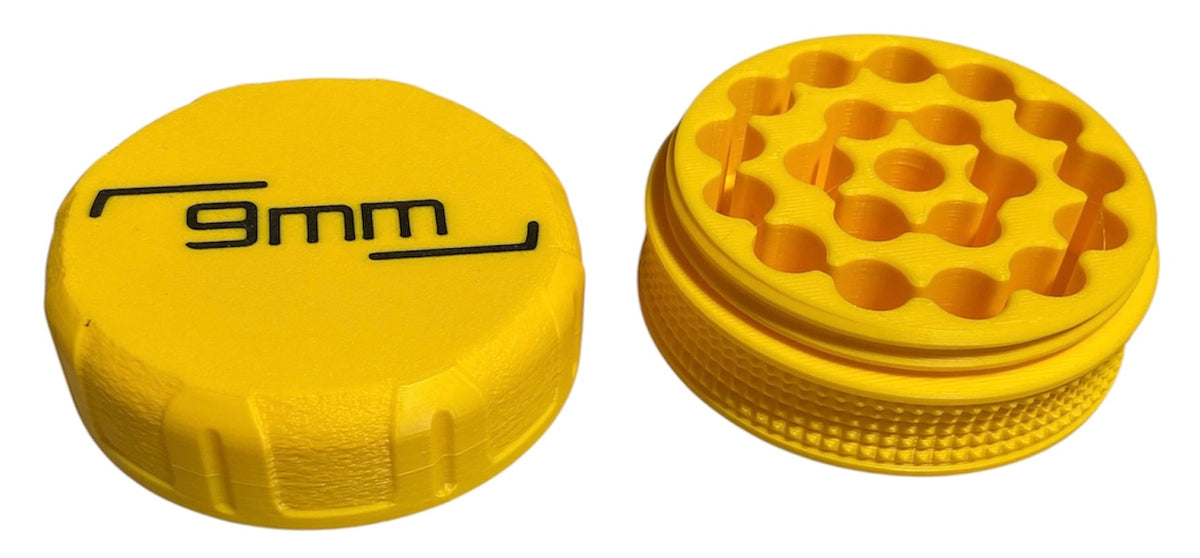 9mm Pocket Ammo Box - Sunflower Yellow