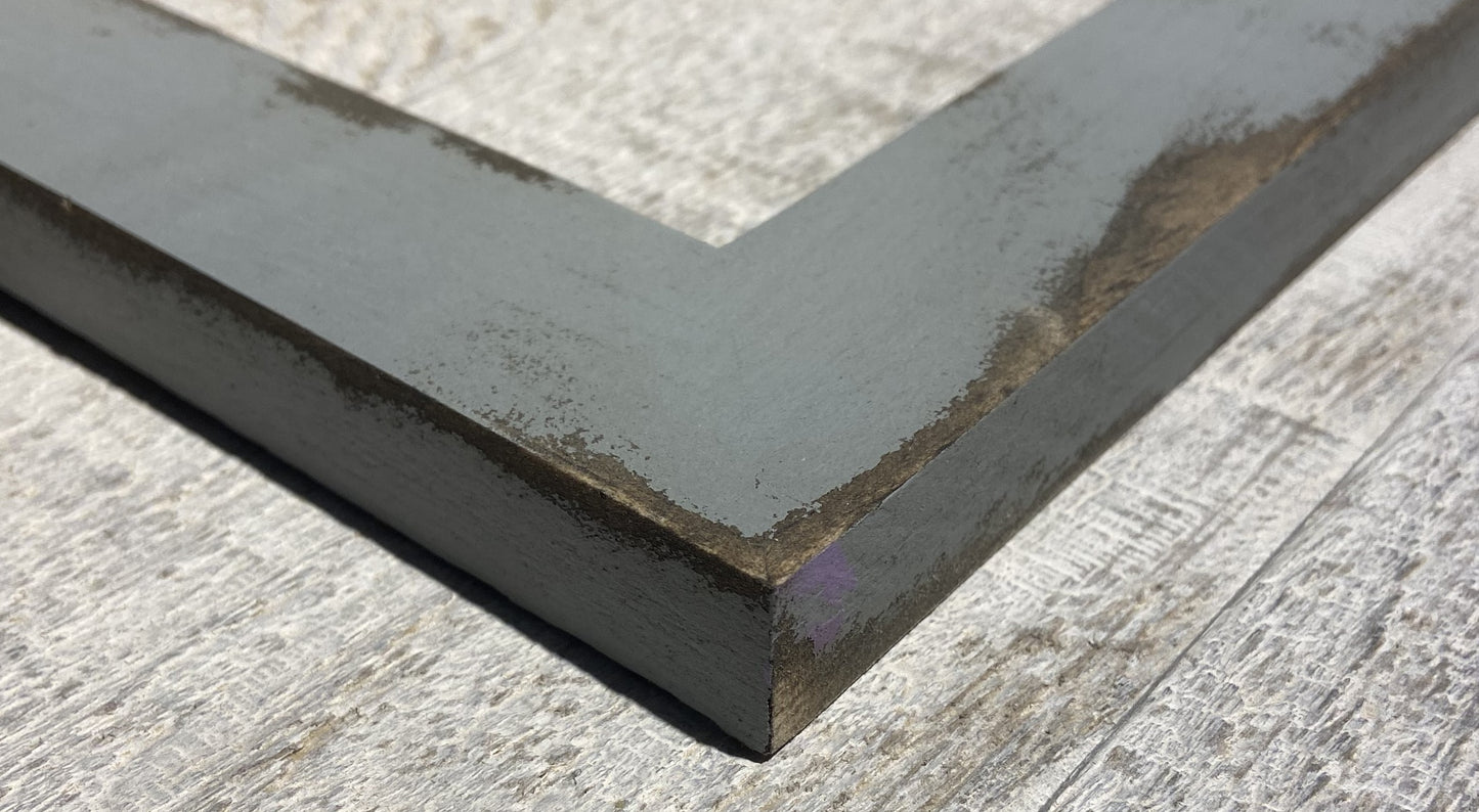 Picture Frame 1-1/2" Manatee Gray Distressed F001-410