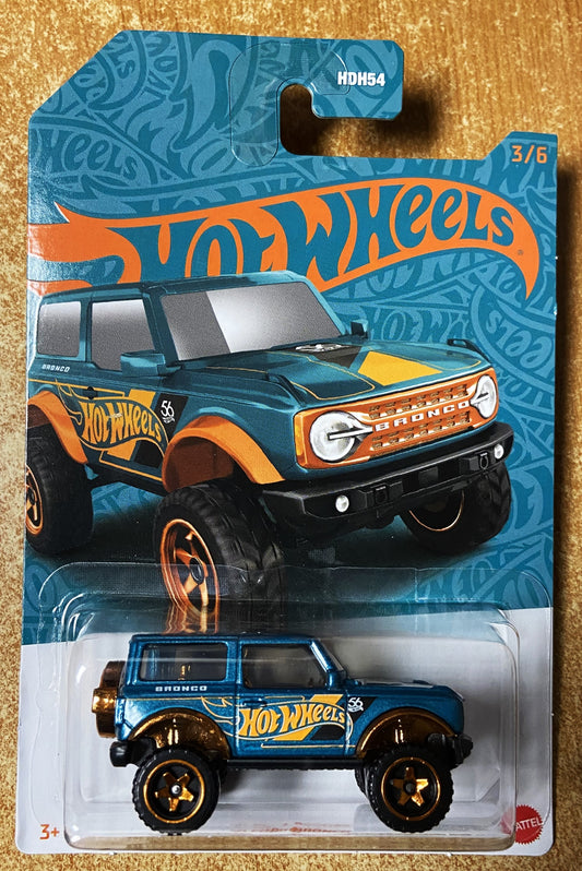 2024 Hot Wheels Anniversary #3 21 Ford Bronco