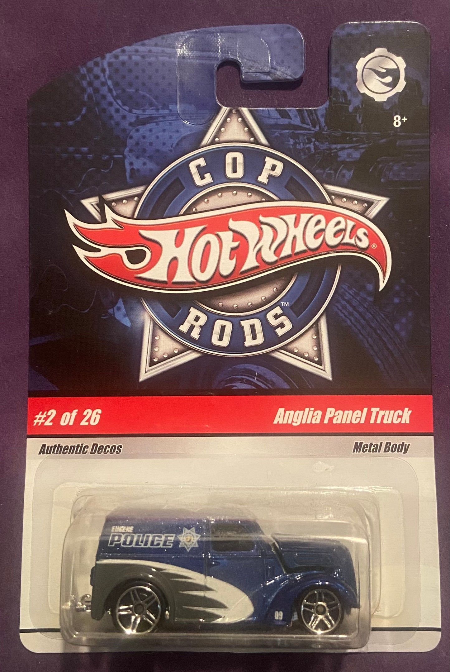 2009 Hot Wheels Cop Rods #2 Anglia Panel Truck