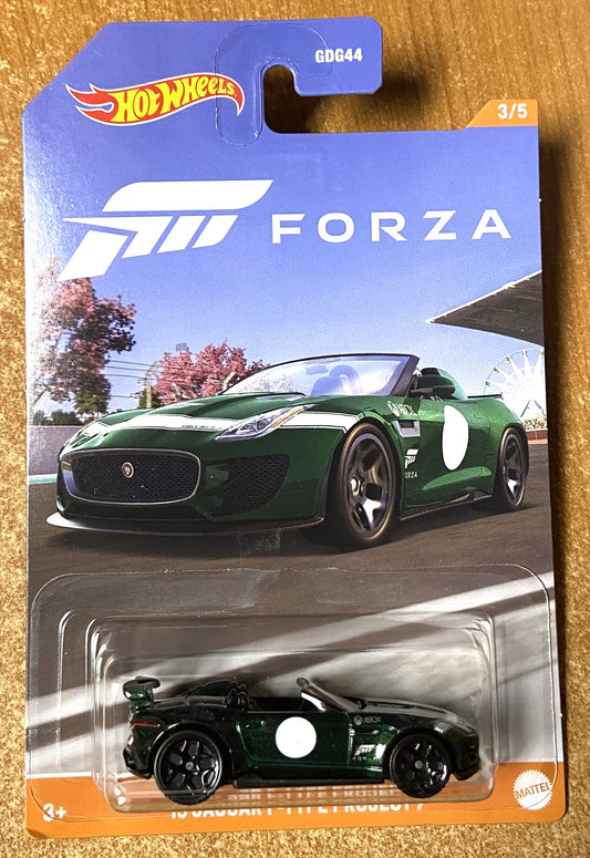 2023 Hot Wheels Forza #3 15 Jaguar F-Type Project 7