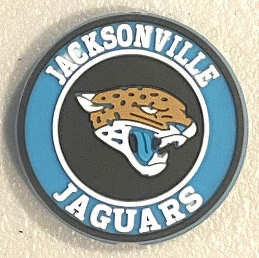 Silicone Focal Bead - Jaguars - #FB124