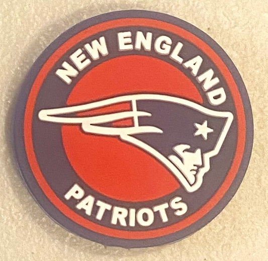 Silicone Focal Bead - Patriots - #FB125