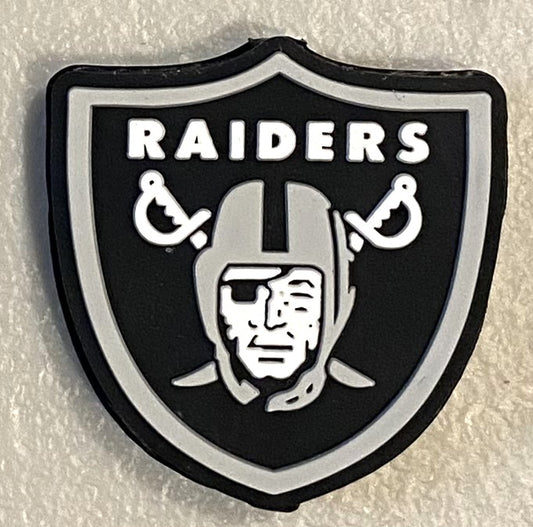 Silicone Focal Bead - Raiders - #FB132