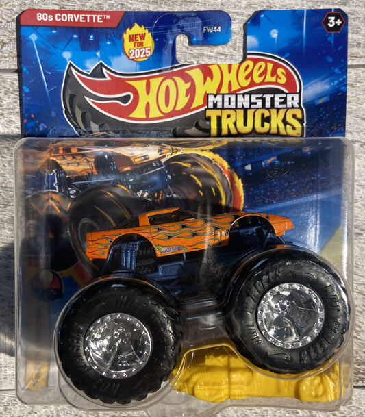 2025 Hot Wheels Monster Trucks - Freestyle Wreckers #7 80's Corvette