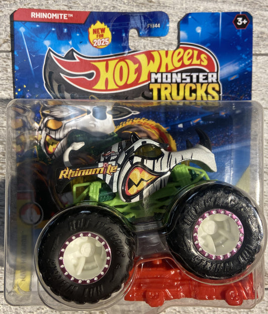 2025 Hot Wheels Monster Trucks - Half Hazard #3 Rhinomite