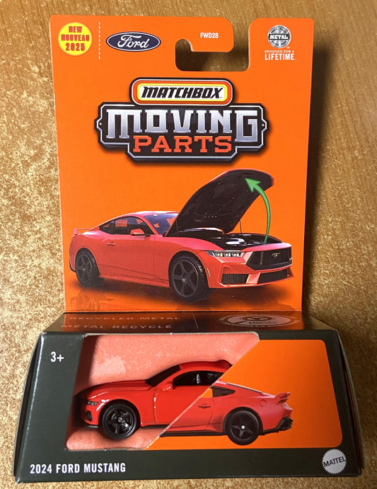 2025 Matchbox Moving Parts #JBW60 2024 Ford Mustang
