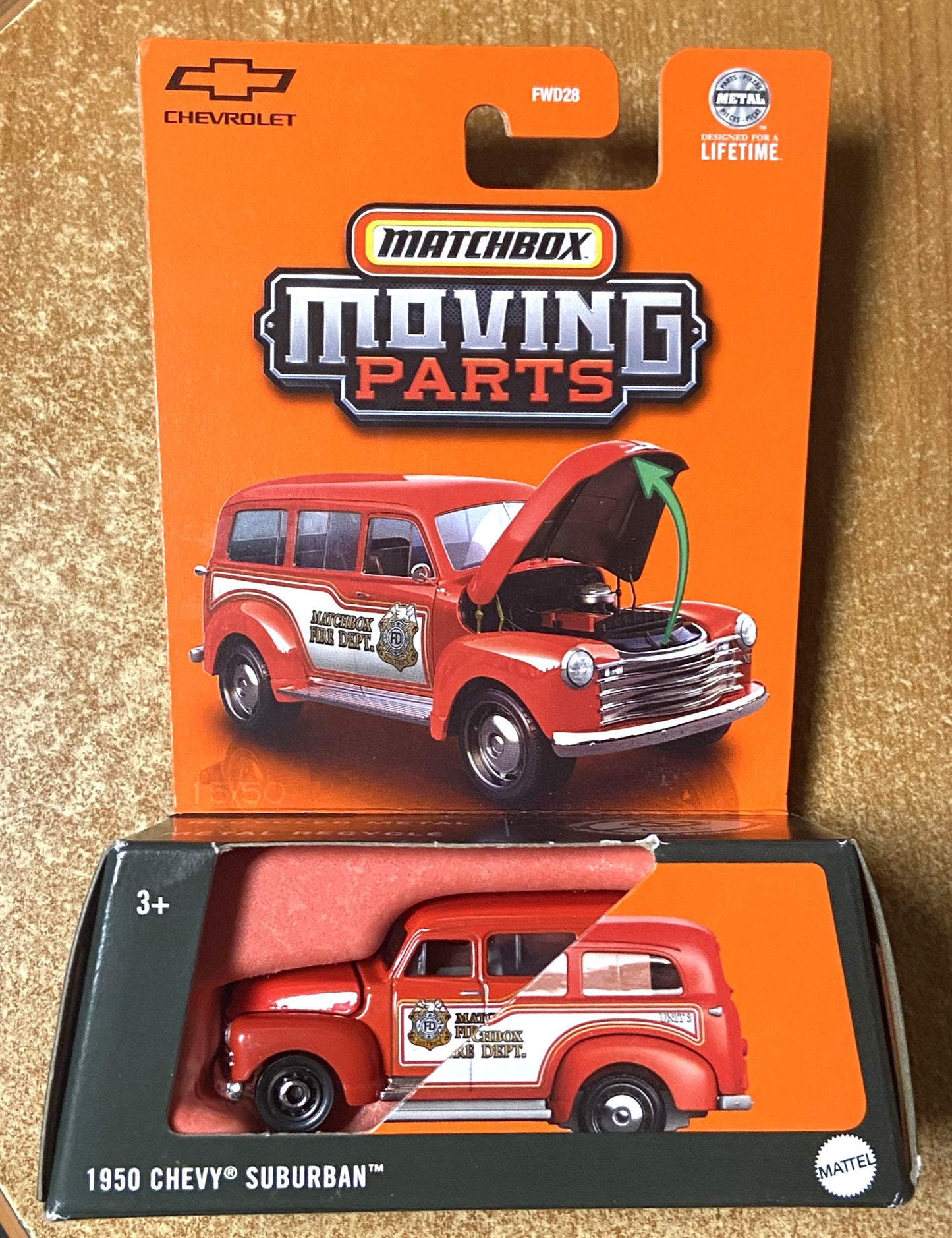 2025 Matchbox Moving Parts #JBW89 1953 Chevy Suburban
