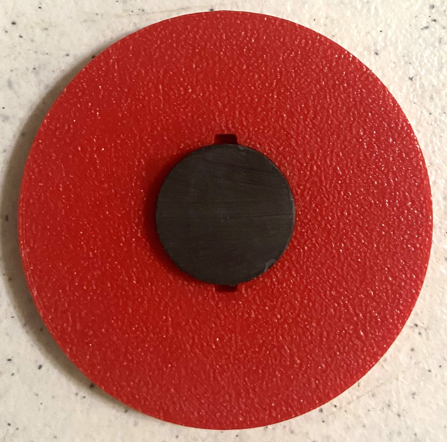39073 Florence, MS Magnet 2-3/8" Black over Red