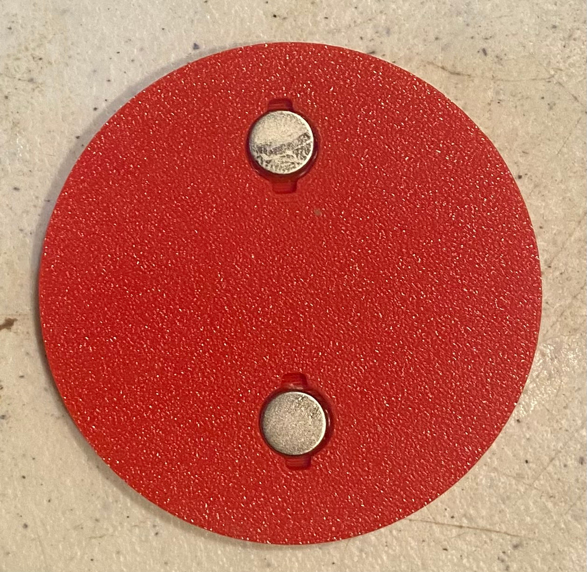 2-3/8" Zip Code Magnet - 39073 Florence, MS - Black over Red