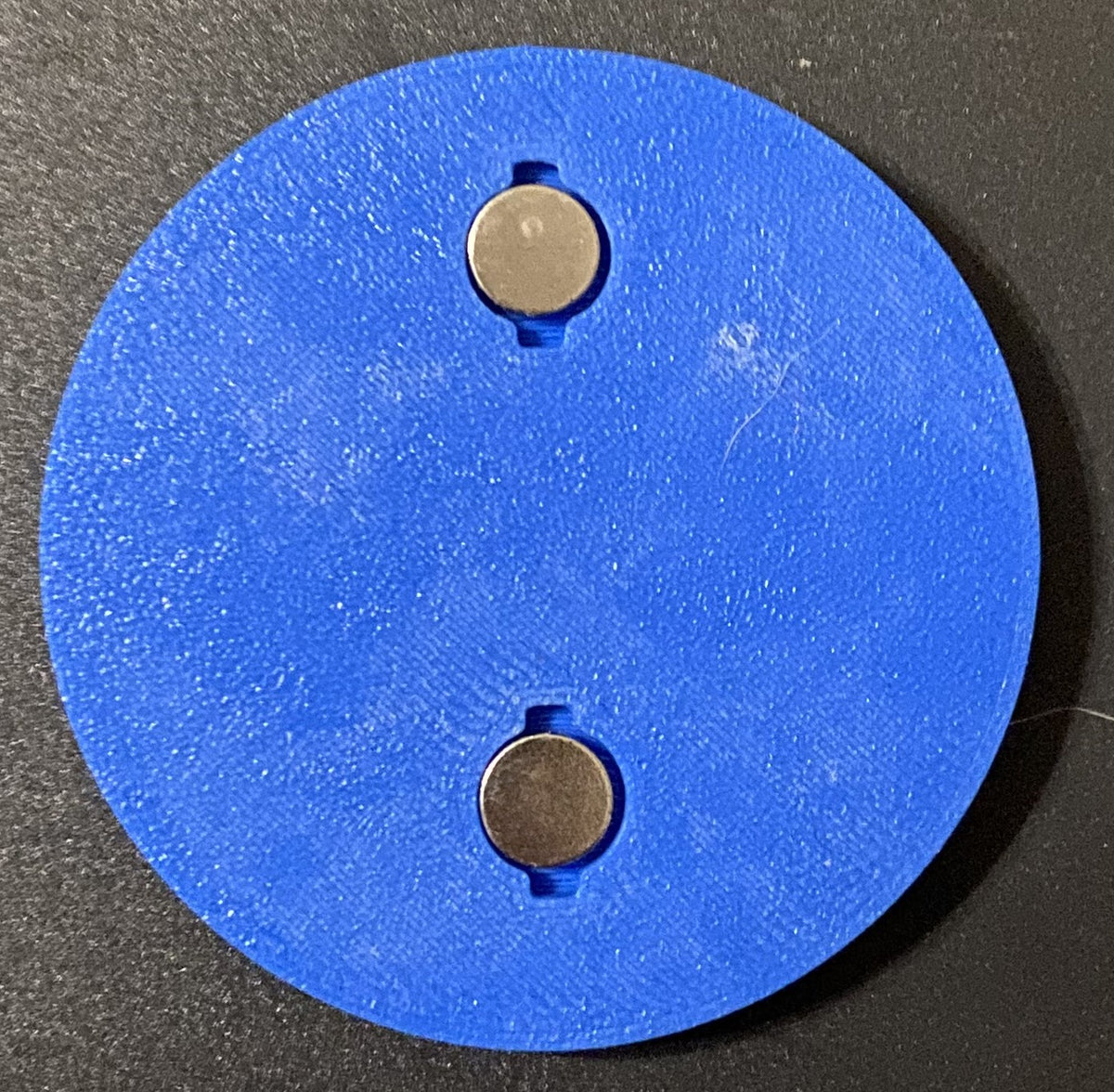 2-3/8" Zip Code Magnet - 38655 Oxford, MS - Red over Blue