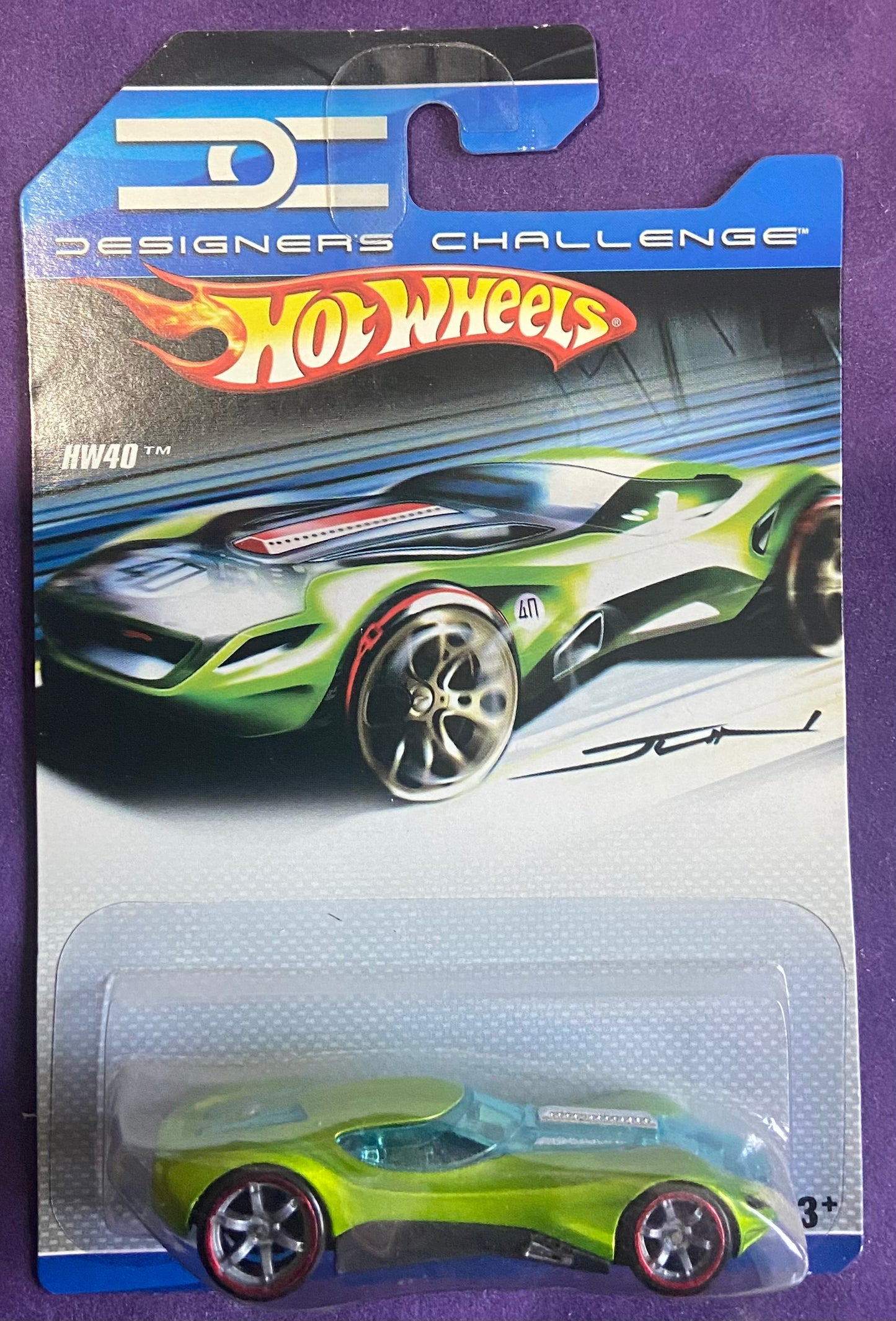 2007 Hot Wheels Designers Challenge #M3315 HW40 GREEN
