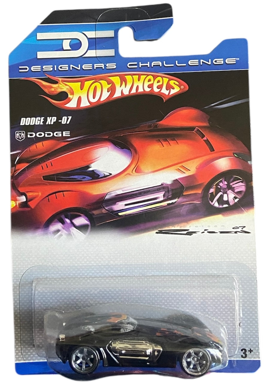 2007 Hot Wheels Designers Challenge #M3320 Dodge XP-07 BLACK