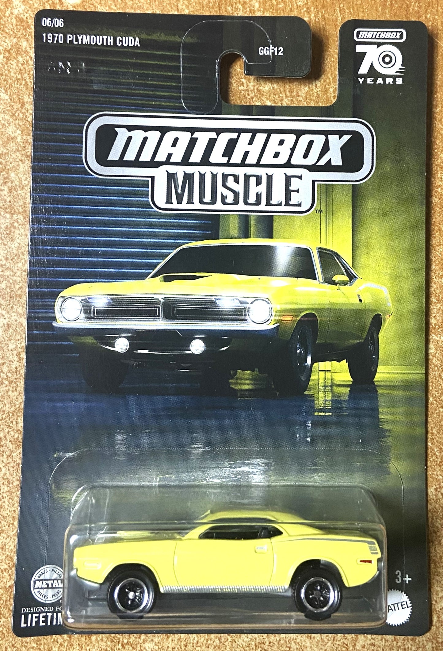 2023 Matchbox Muscle #6 1970 Plymouth Cuda