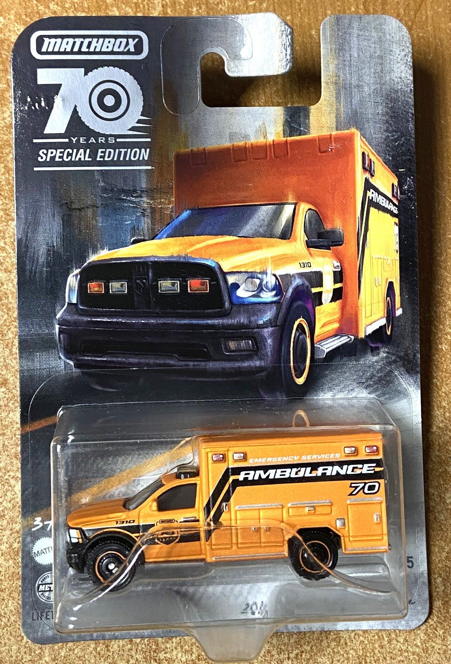 2023 Matchbox Special Edition Moving Parts #5 2019 Ram Ambulance
