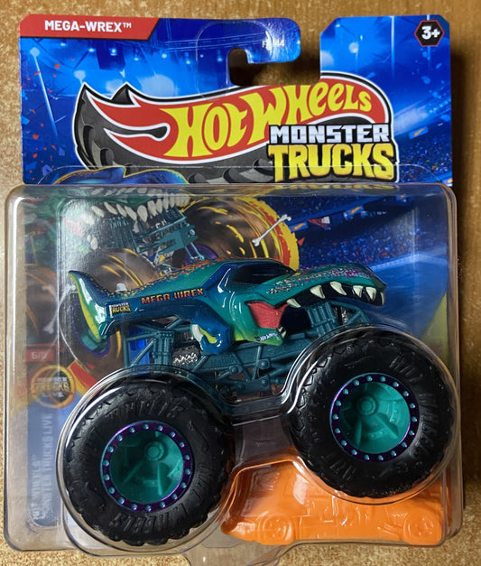 2025 Hot Wheels Monster Trucks - Monster Truck Live #6 Mega Wrex