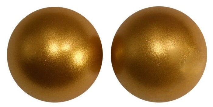 15mm Metallic Silicone Beads 5/pack - Copper - SB130