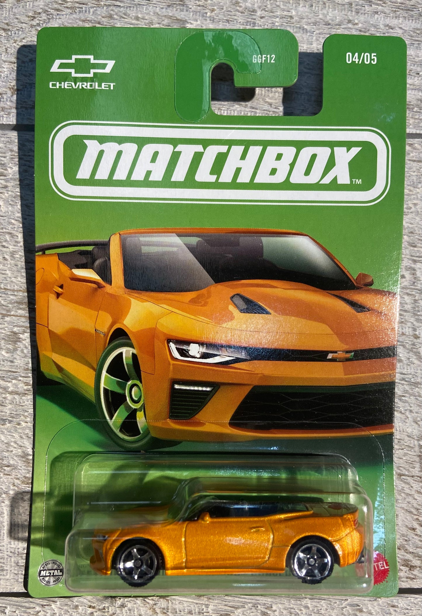 2025 Matchbox Sports Cars #4 16 Chevy Camaro Convertible