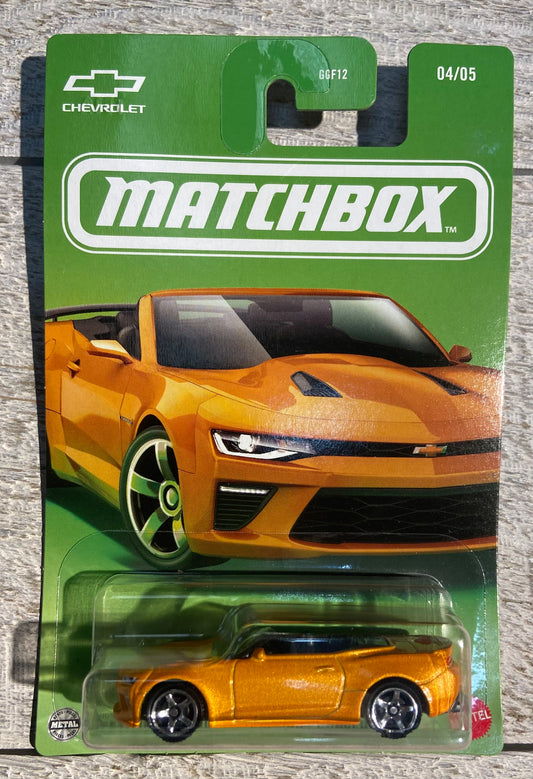 2025 Matchbox Sports Cars #4 16 Chevy Camaro Convertible