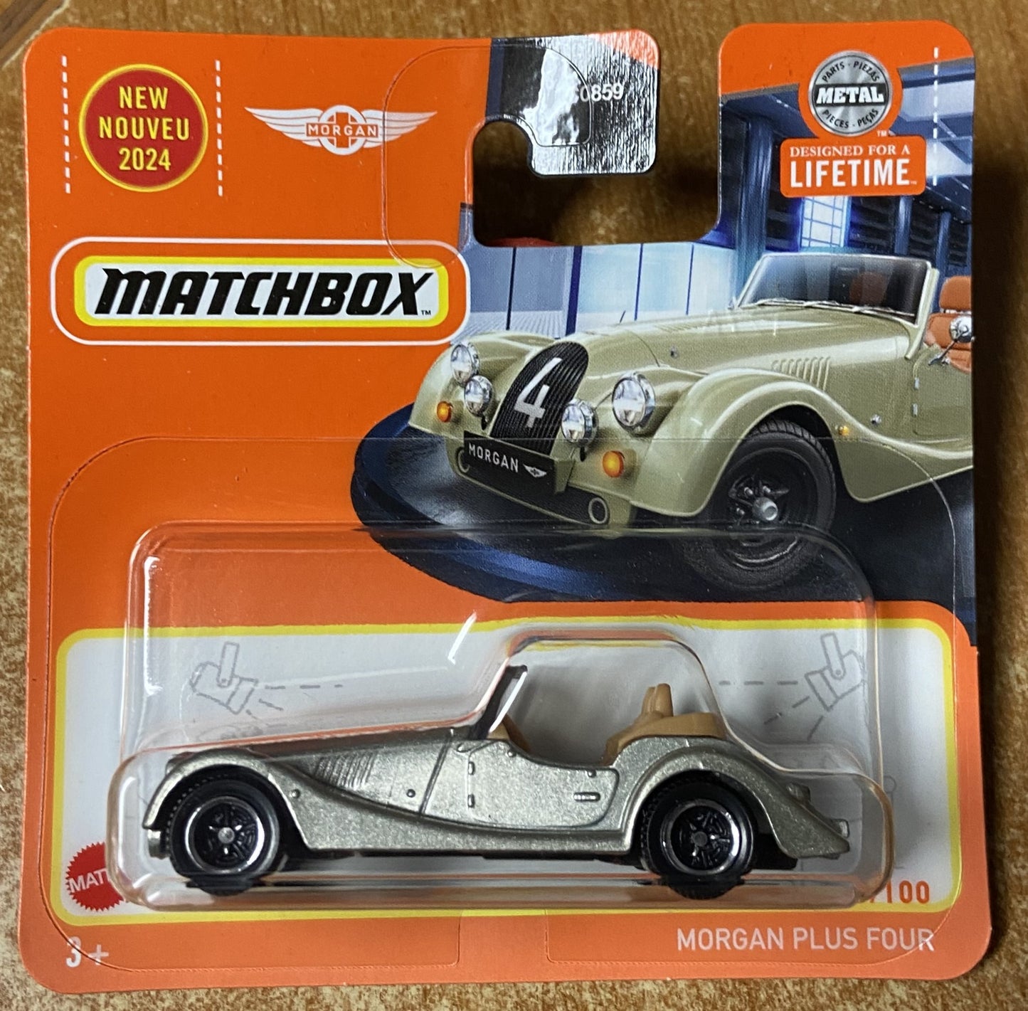 2024 Matchbox Short Card #66 Morgan Plus Four