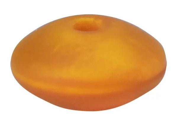 12mm Silicone Lentil Beads 10/pack - Luxury Gold - SLB005