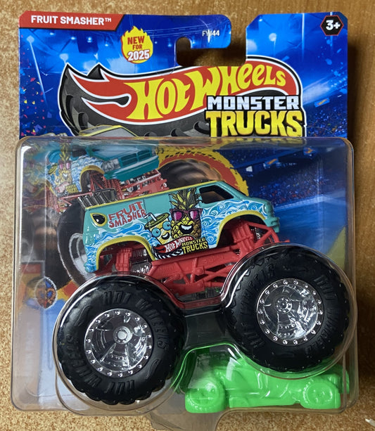 2025 Hot Wheels Monster Trucks - Snack Pack #4 Fruit Smasher