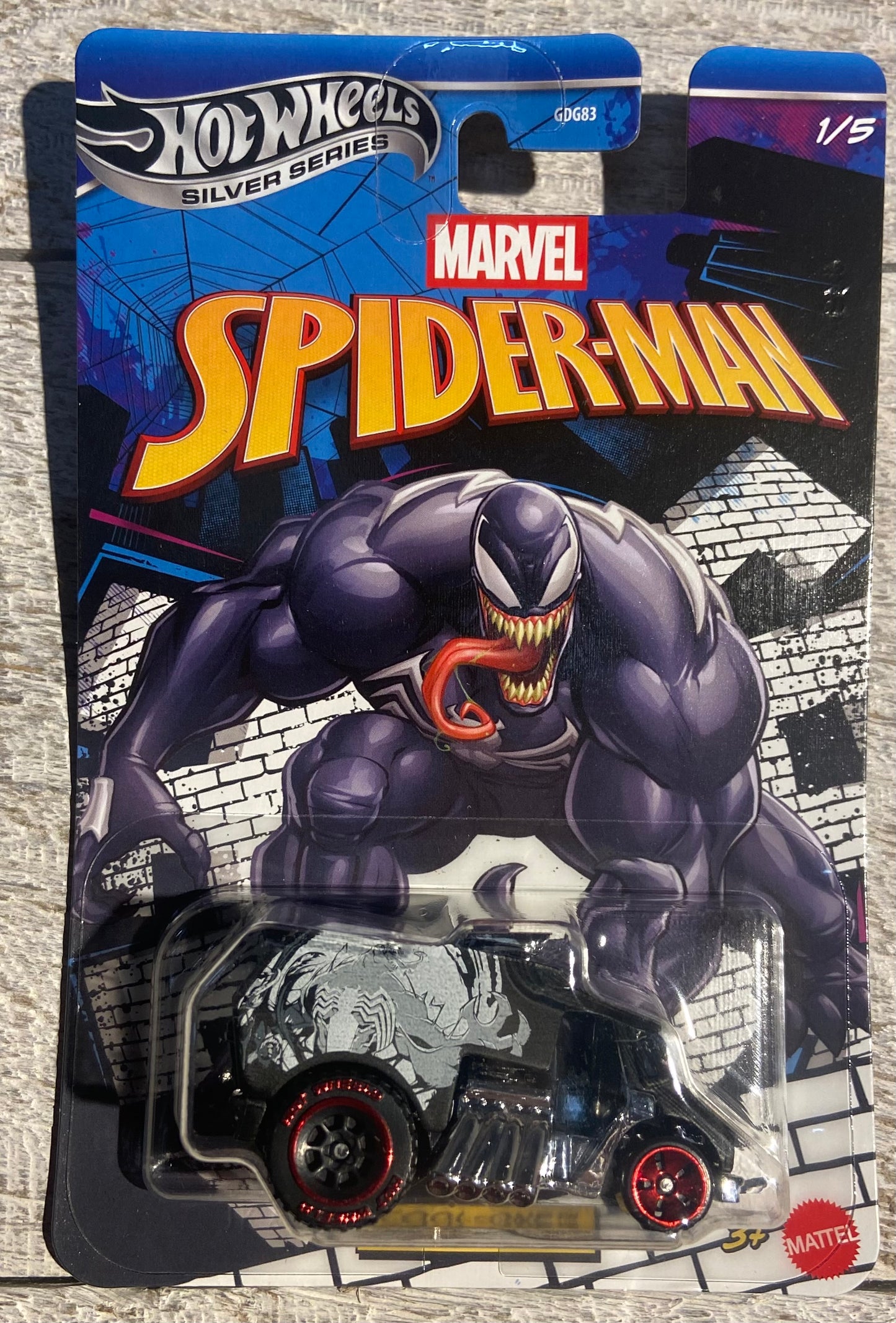 2026 Hot Wheels Silver Series Spiderman #1 Cool One