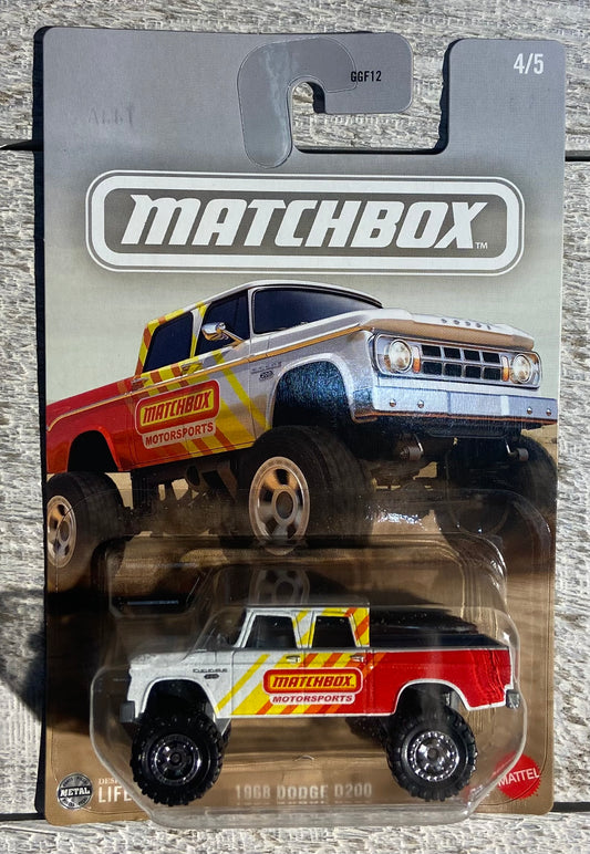 2025 Matchbox Trucks #4 1968 Dodge D200