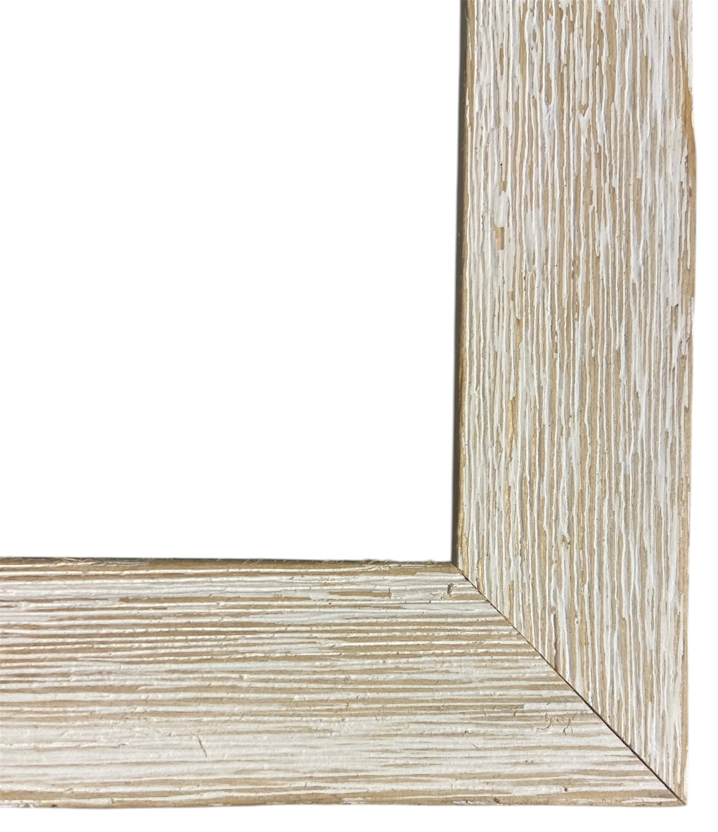 Picture Frame - 1" White Barnwood - U006