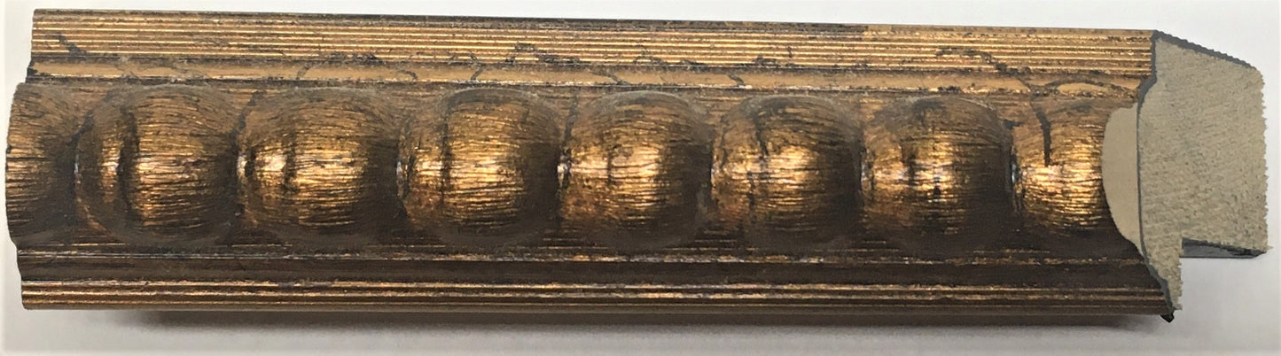 Picture Frame 1-1/4" Gold Bead - U001