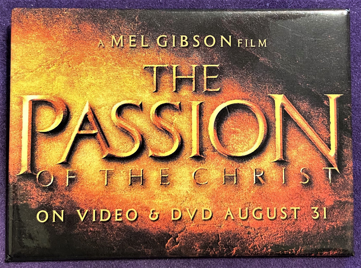 Walmart Button - 2.5" x 3.5" The Passion of the Christ - W027