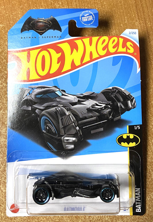 2024 Hot Wheels #2 Batmobile BLACK