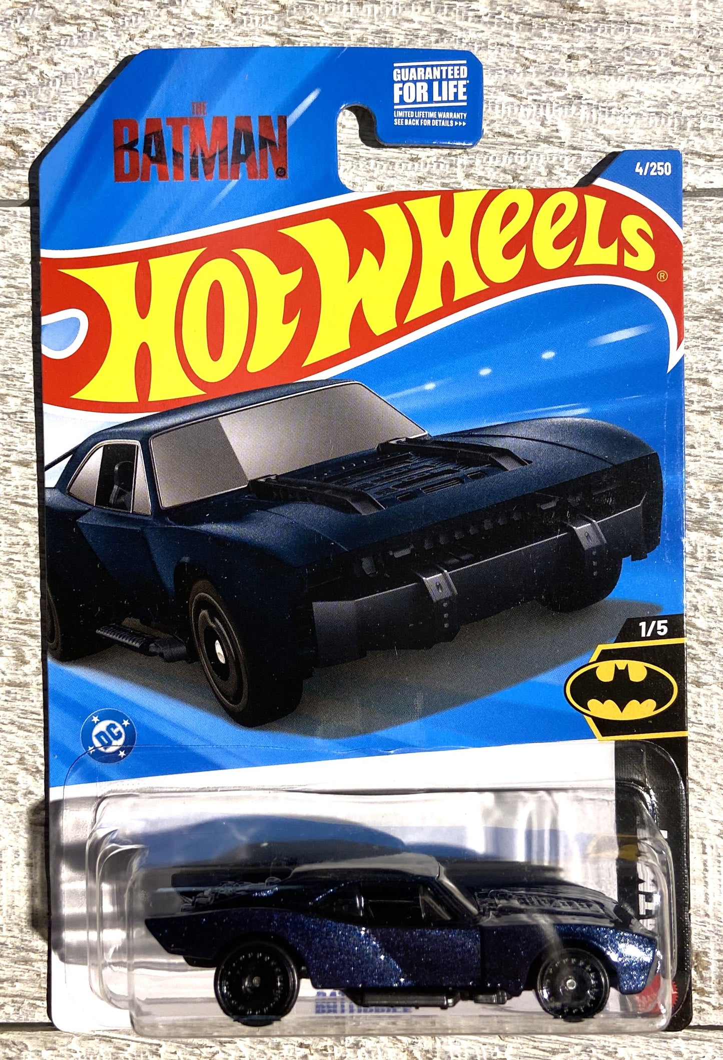2026 Hot Wheels #4 Batmobile BLUE