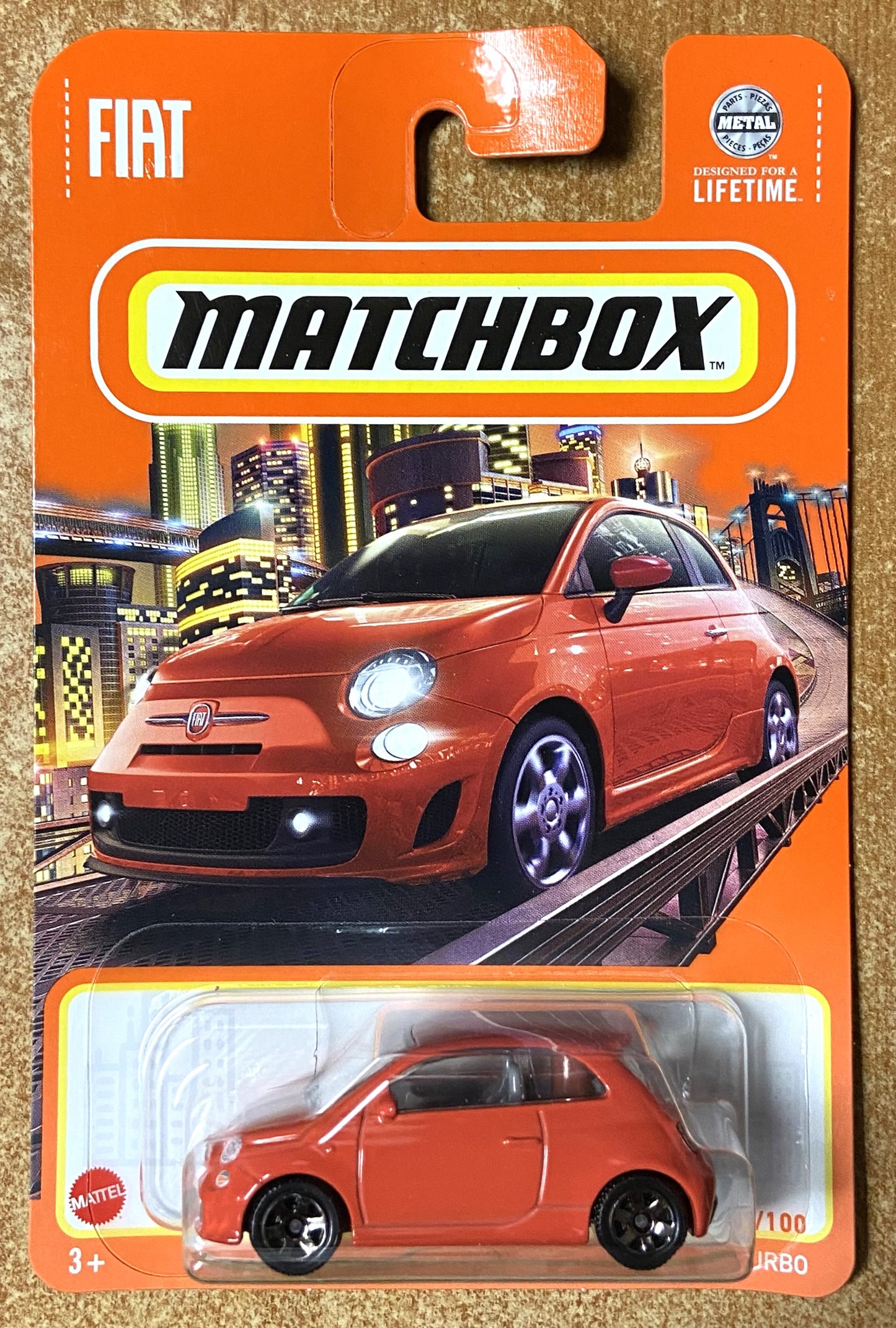 2024 Matchbox #4 2019 Fiat 500 Turbo