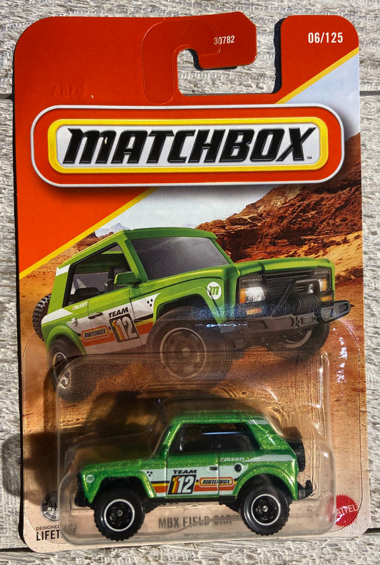 2026 Matchbox #6 MBX Field Car