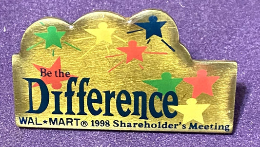 Lapel Pin 0.75" x 1.25" Walmart Difference